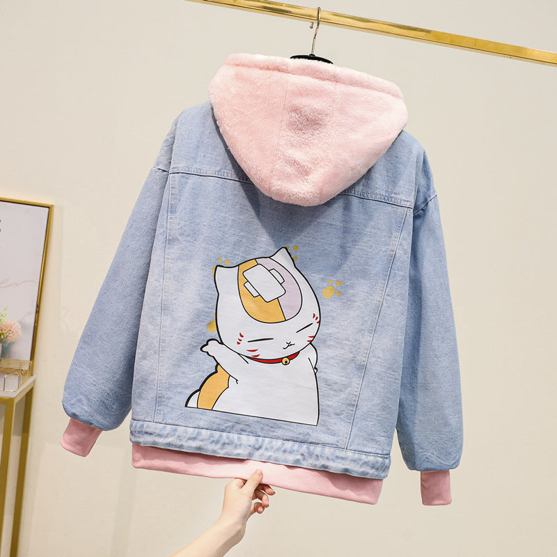 Denim Jacket Women All-match Loose