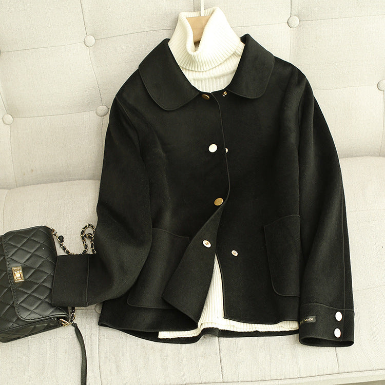 Double-sided Woolen Coat For Women