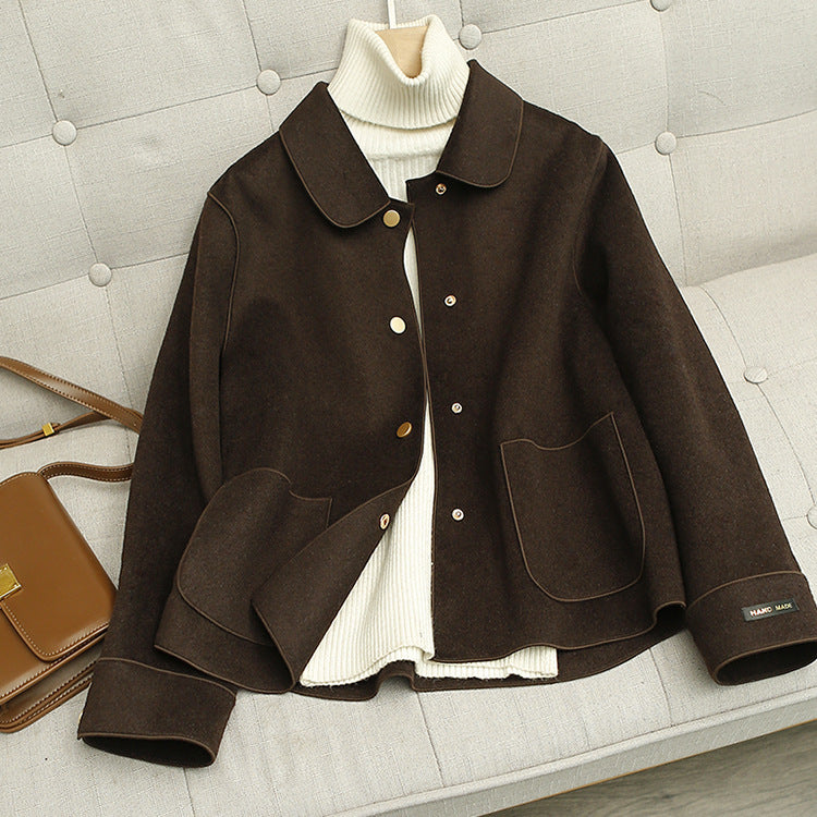 Double-sided Woolen Coat For Women